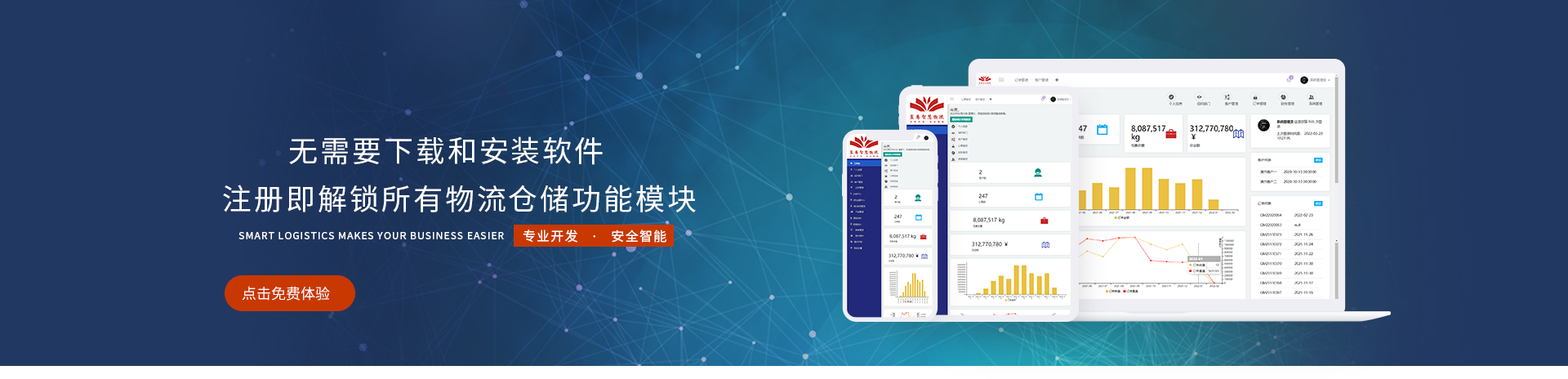 Saas系统banner
